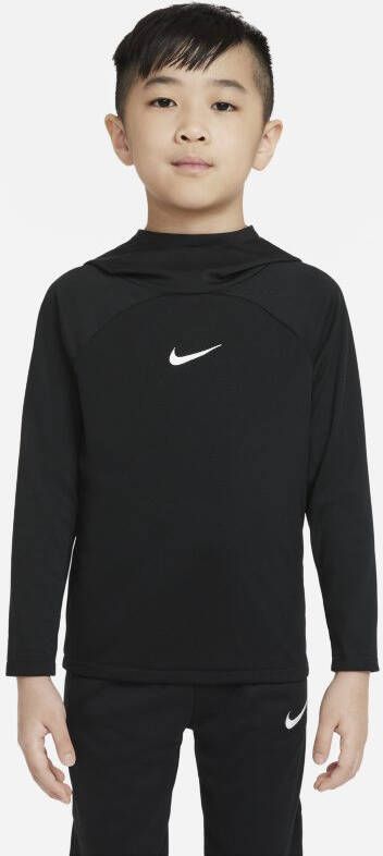 Nike Dri FIT Academy Pro Voetbalhoodie voor kleuters Black/Black/White