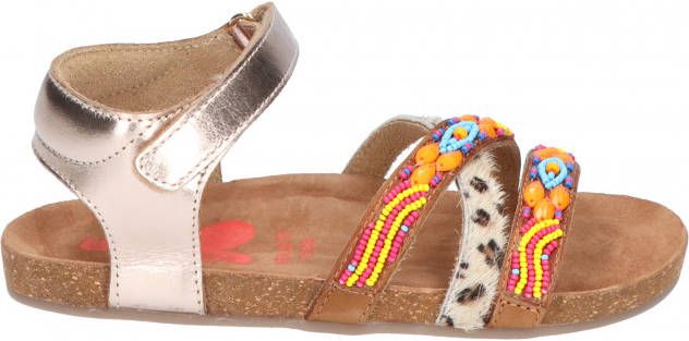 Shoesme IC22S007A Light gold beads Sandalen