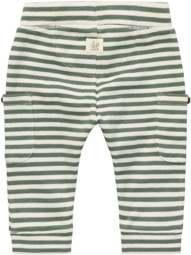 Noppies Babykleding Unisex Pants Jackpot Stripe Groen