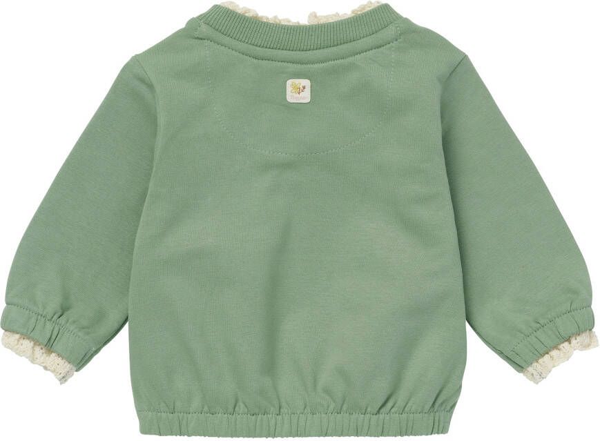 Noppies Babykleding Girls Sweater Long Sleeve Liberty Groen