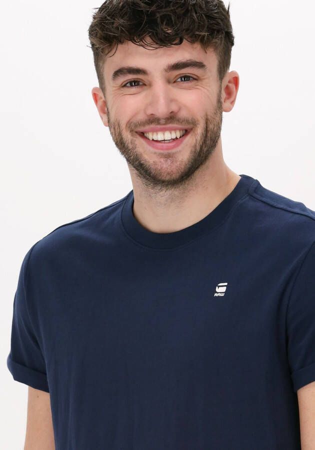 G-Star G Star RAW regular fit T shirt Lash van biologisch katoen blauw