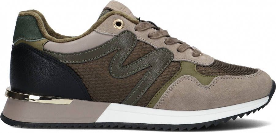 Mexx Groene Lage Sneakers Kate