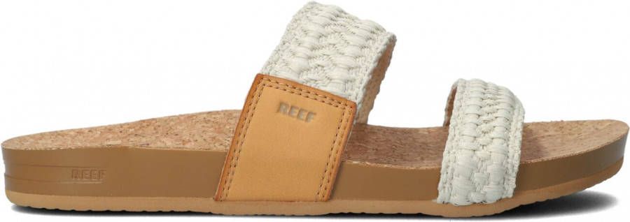 Reef Witte Slippers Cushion Vista Thread