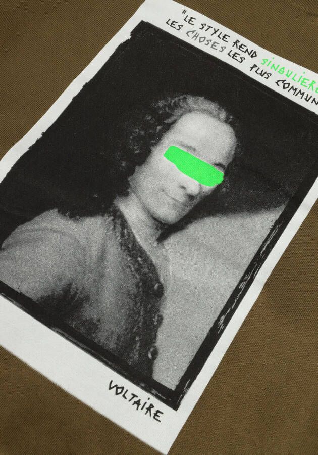 Zadig & Voltaire Khaki Sweater X25340