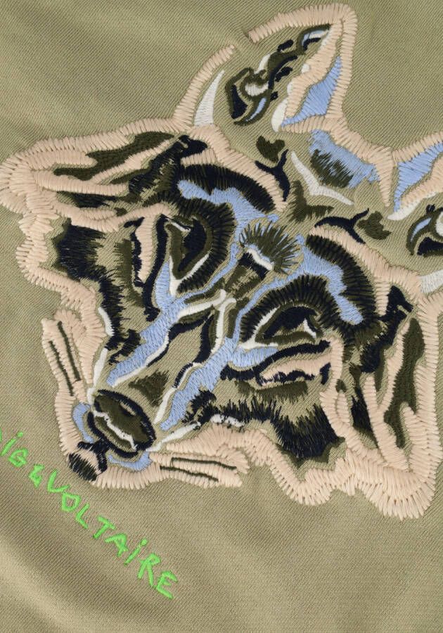 Zadig & Voltaire Olijf Sweater X25325