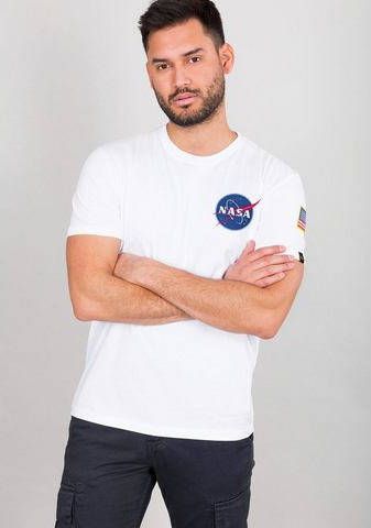 Alpha Industries Shirt met ronde hals Space Shuttle T