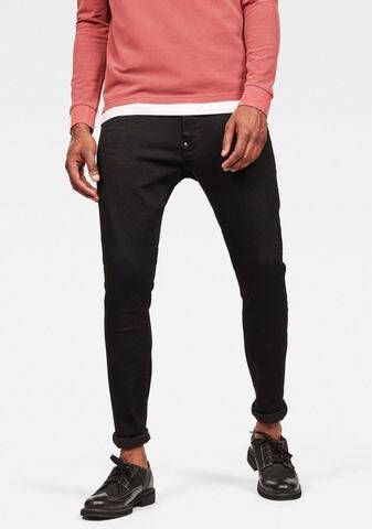G-Star Zwarte G Star Raw Skinny Jeans Elto Nero Black F Superstretch