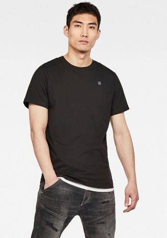 G-Star G Star RAW T shirt van biologisch katoen zwart