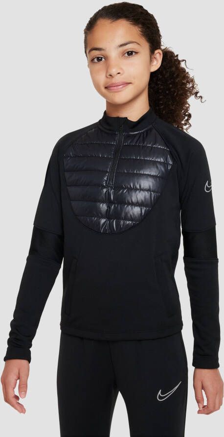 Nike Kids Nike Therma FIT Academy Winter Warrior Voetbaltrainingstop voor kids Zwart