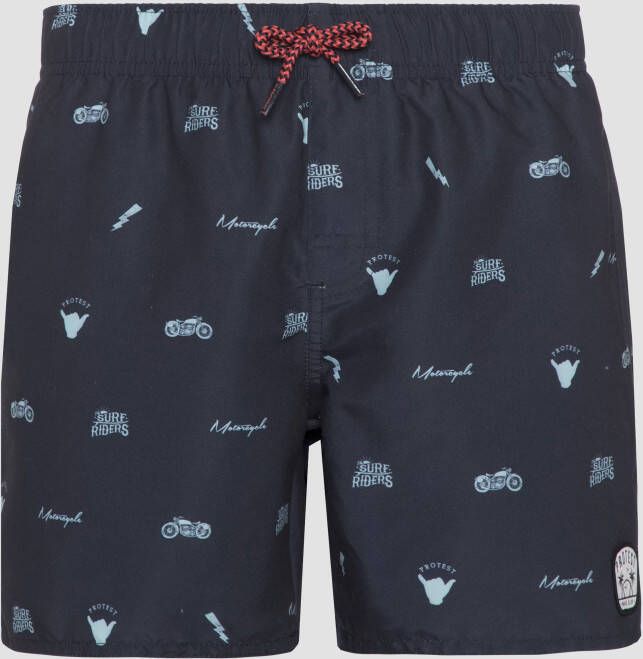 Protest dennis boardshort blauw kinderen