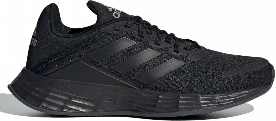 Adidas Performance Duramo SL hardloopschoenen zwart/zilver kids