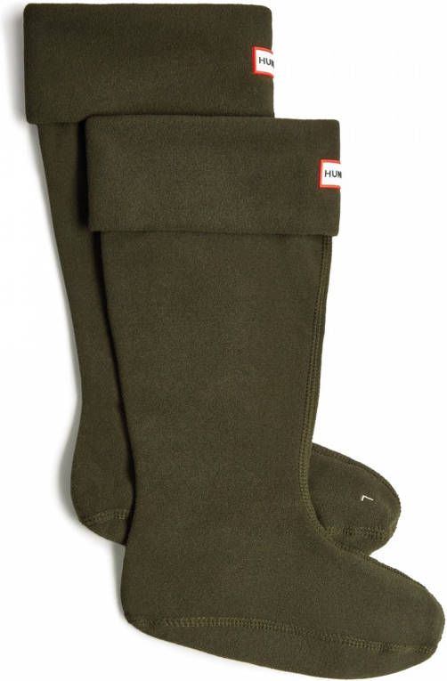 Hunter Sokken Recycled Fleece Tall Boot Sock Groen