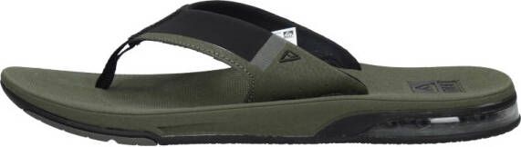 Reef Fanning 2.0 Slipper Donkergroen/Zwart
