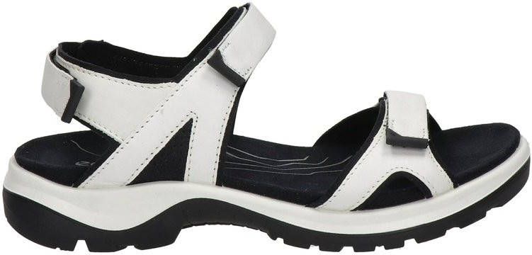 Ecco Offroad leren outdoor sandalen wit