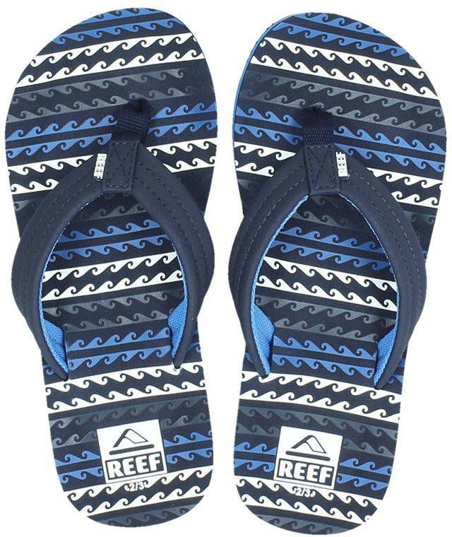 blauwe slippers