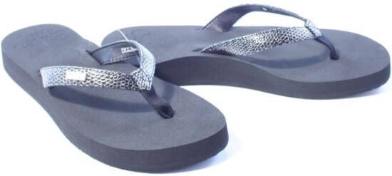 Reef Star Cushion Sassy Slipper Dames Zwart/Donkergrijs