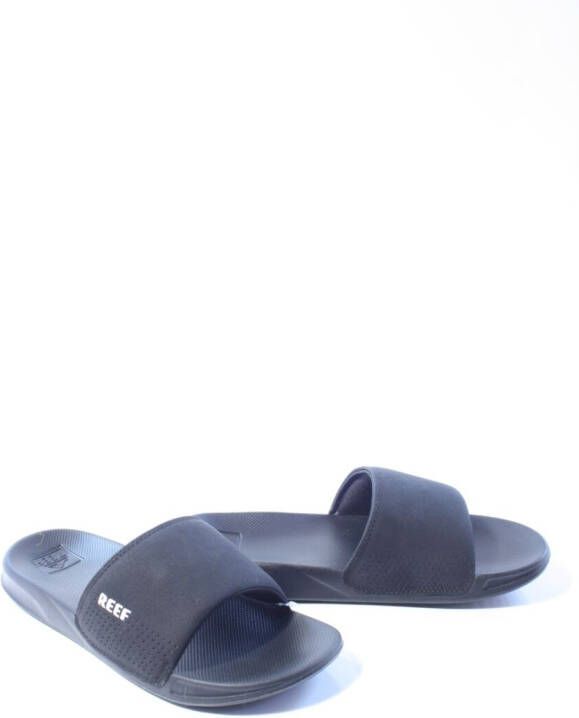 Reef Zwarte Badslippers One Slide