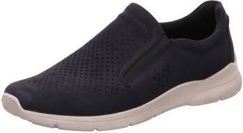 ECCO Irving Instappers Blauw Nubuck