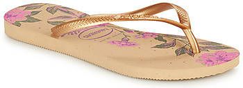 Havaianas Slippers Slim Organic Goudkleurig