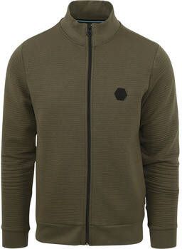 Petrol Industries Vest Structuur Donkergroen