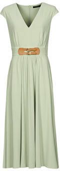 Ralph Lauren Lange Jurk Lauren VATRIZIA SHORT SLEEVE DAY DRESS