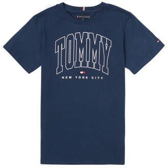 Tommy Hilfiger T shirt met korte mouwen, bio katoen 10 16 jaar
