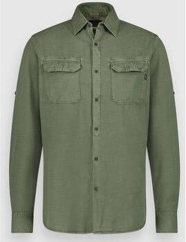 Twinlife T Shirt Lange Mouw Shirt Explorer | Bronze Green