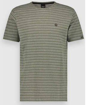 Twinlife T shirt T shirt Jaquard | Bronze Green