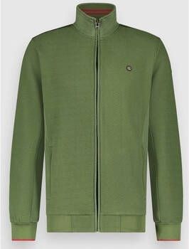 Twinlife Vest Sweater Full Zip | Bronze Green