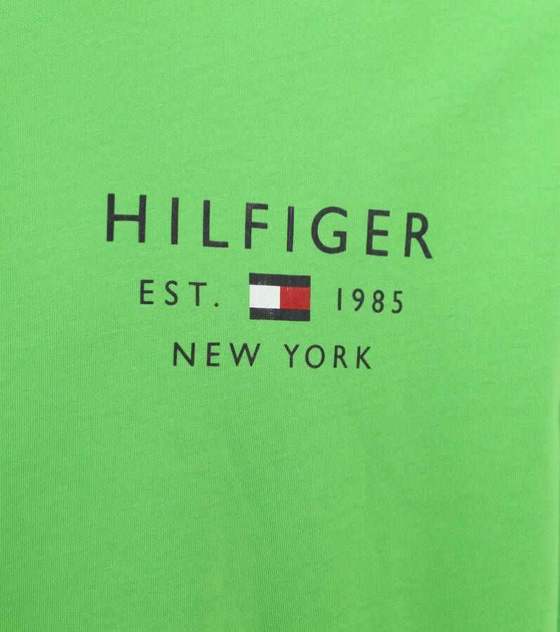Tommy Hilfiger Big and Tall Logo T shirt Groen