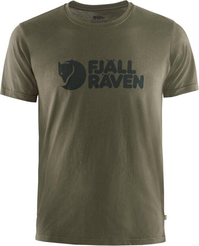 Fjällräven Fjallraven T shirts Fjallraven Logo T shirt M Lichtgroen