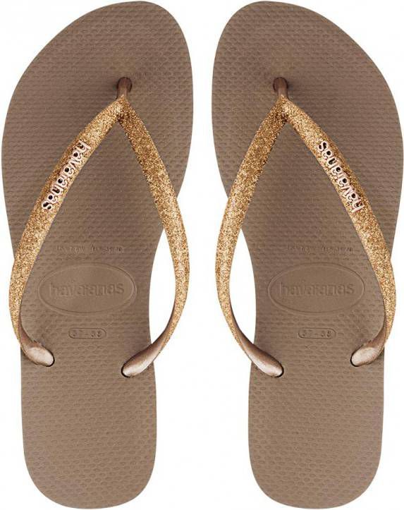Havaianas Slippers Flipflops Kids Slim Shiny Lichtroze