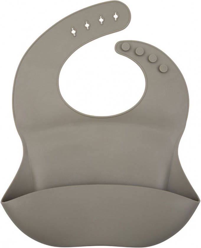 Little Indians Baby Accessoires Silicon Bib Groen