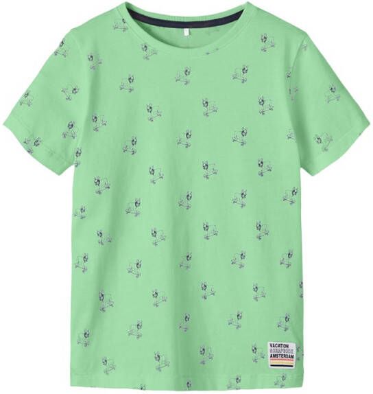 name it T shirts Delvin Short Sleeve Top Groen