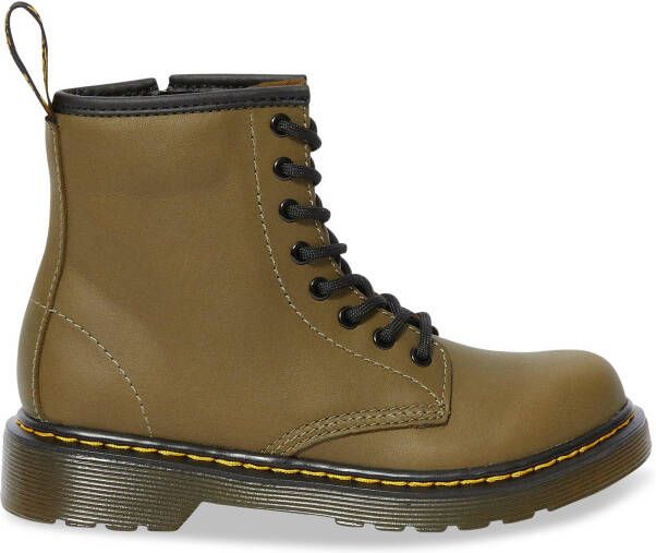 Dr. Martens 1460 J Dms Olive Romario leren veterboots olijfgroen