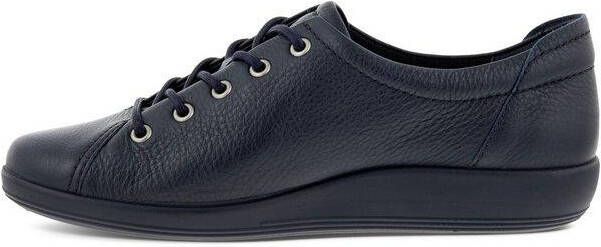 Ecco Soft 2.0 Veterschoen Dames Blauw
