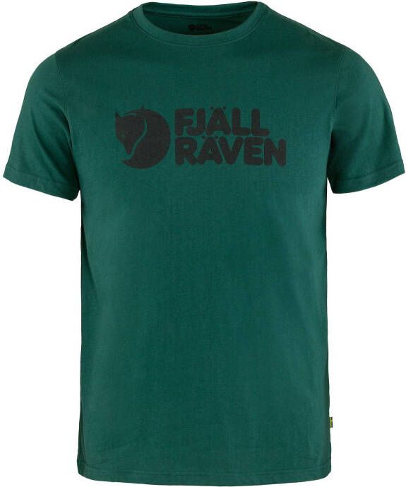 Fjällräven Fjallraven T shirts Fjallraven Logo T shirt M Donkergroen