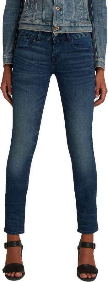 G-Star G Star RAW Skinny fit jeans Lynn Mid Waist Skinny moderne versie van het klassieke 5 pocket design