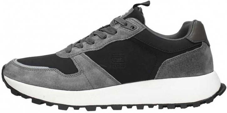 G-Star G Star RAW THEQ RUN TNL M suède sneakers zwart/grijs