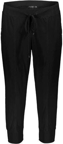 Geisha high waist slim fit broek donkergroen