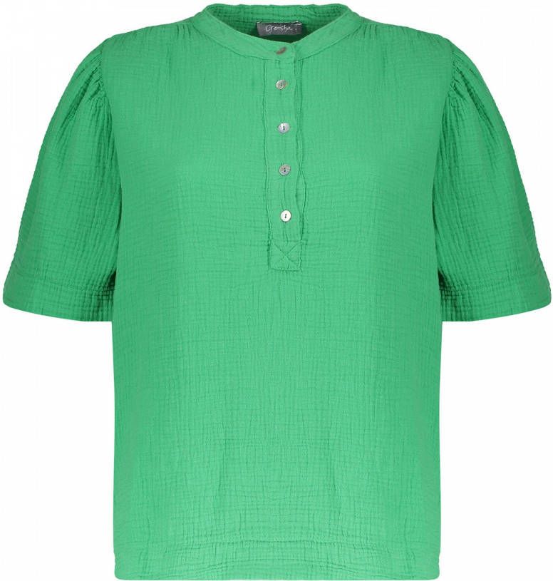 Geisha 23126 70 530 top double waffle green