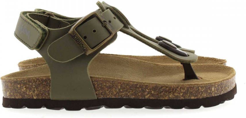 Kipling Juan 3 sandalen groen