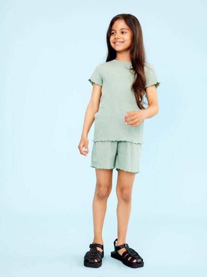 NAME IT KIDS regular fit short NKFTARA groen