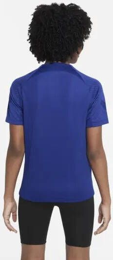 Nike Barcelona Trainingsshirt Dri FIT Strike Senyera Navy/Bordeaux Kinderen
