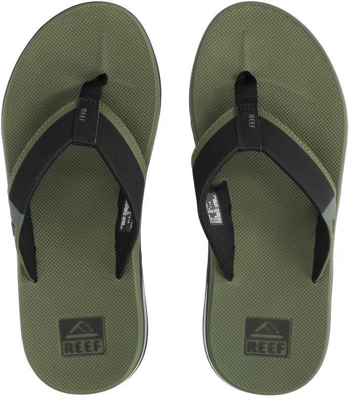 Reef Fanning Low teenslippers olijfgroen