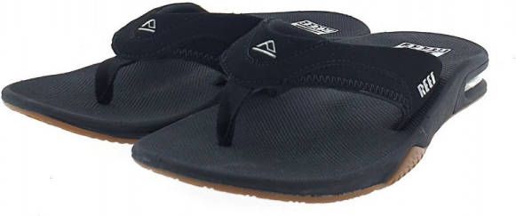 Reef Mand Fanning Klip Klap Sort/Sølv