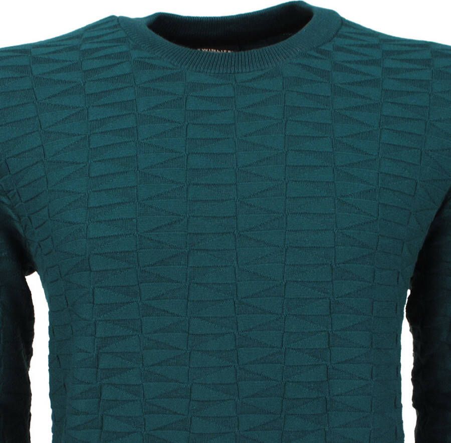 Twinlife heren design trui ronde hals