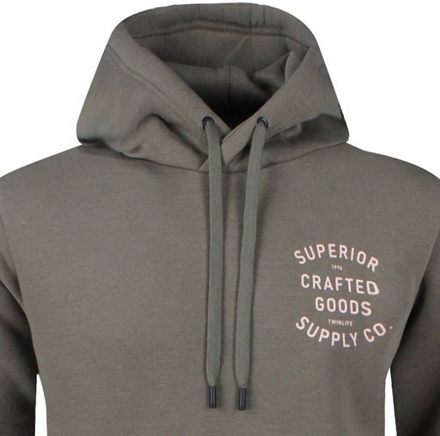 Twinlife heren hoodie sweat