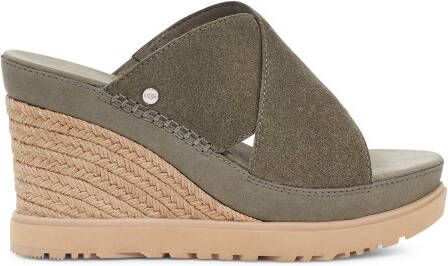 Ugg Abbot slipper voor Dames in Green,, Suede