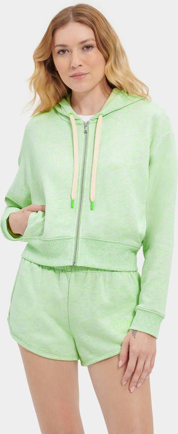 Ugg Camari Hoodie Melange in Green Neon Melange